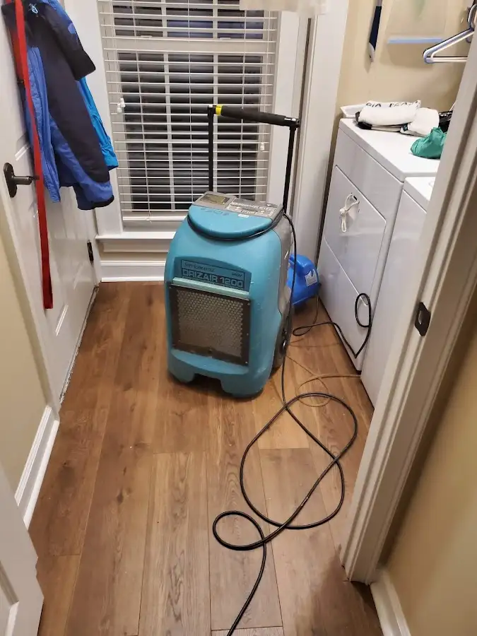 Commercial dehumidifier deployed for Crawl Space Restoration in Kingston